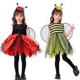 Adorable Kids' Bee and Ladybug Costume for Cosplay and Performances - Coscosmos